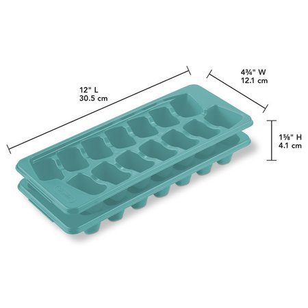 Sterilite ICE CUBE TRAY BLUE 2PK 72620924